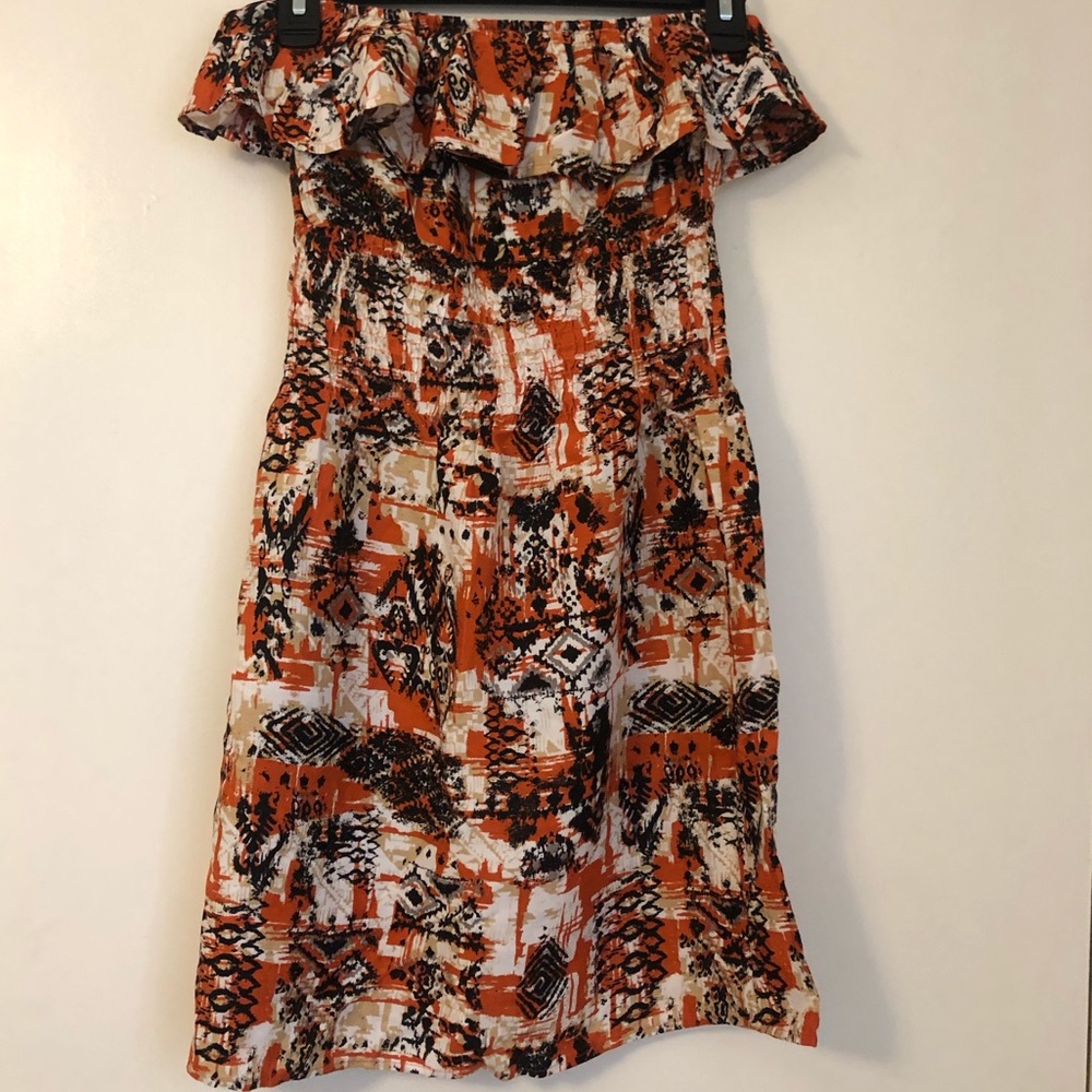 Strapless Mini Dress